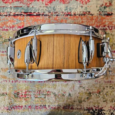 Sonor Vintage Series 14x5" 9-ply Beech Snare - Teak Finish image 8