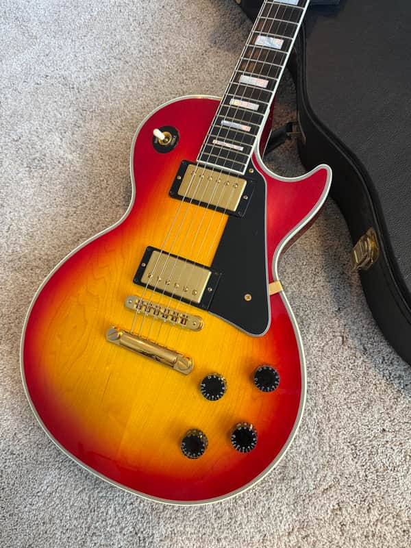 2007 Gibson Les Paul Custom Heritage Cherry Sunburst image 1