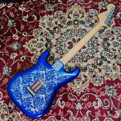 2025 Fender Japan Limited Edition Indigo Paisley Stratocaster, Fender Flagship Tokyo Store Exclusive Color, MIJ JD25 image 16