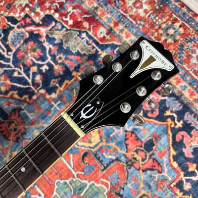 Epiphone Wildkat Studio Flame Top Semi Hollow P90s 2015 w/OHSC image 3