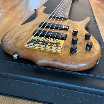Ken Smith B6M 6 string bass guitar w hard case 1997 B S R M 6 image 14