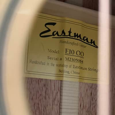 Eastman E10 00 Adirondack Spruce 2024 Perfect image 4