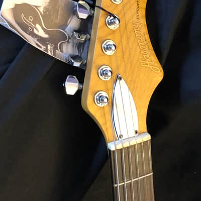Harmony Silhouette Flamed Maple Top Blue Translucent image 10