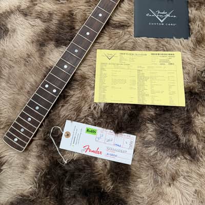 2023 Fender Custom Shop ‘65 NOS Stratocaster Roasted Maple Neck with Binding image 1