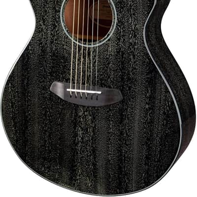 Breedlove RAINFOREST S CONCERT CE Acoustic Electric Guitar RFCN52CEAMAM - Black Gold image 3