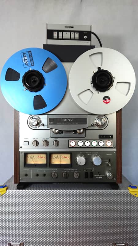 Sony TC-765, 4-track 2-channel, 3-head tape recorder - Great image 1