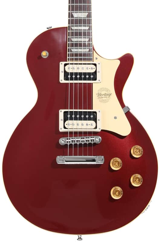 Heritage Custom Shop Factory Special H-150 Plain Top Electric Guitar - Burgundy image 1