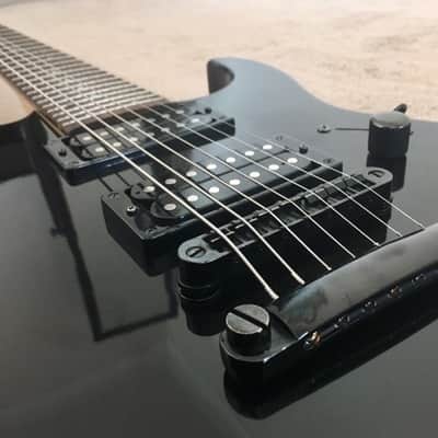 Washburn WG-587 7-strings black 7 string image 3