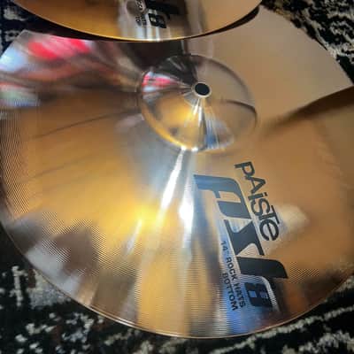 Paiste 14" PST 8 Rock Hi-Hat Cymbals (Pair) - Brilliant image 2