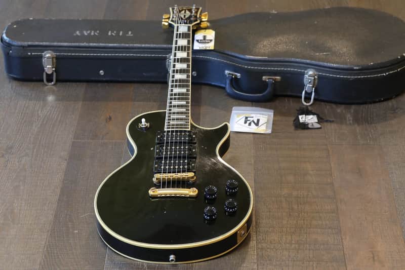 Vintage! 1979 Gibson Les Paul Custom Black Beauty Electric Guitar Black Ebony w/ 3 Pickups + Gibson Case image 1