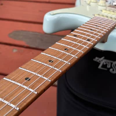 Suhr Classic S Select 2020 - Sonic Blue image 3
