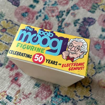 Bob Moog Doll action Figure with Minimoog Model D Unopened w/ Box Very Rare image 8
