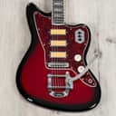 Mint Fender Gold Foil Jazzmaster Guitar, Ebony Fingerboard, Candy Apple Burst