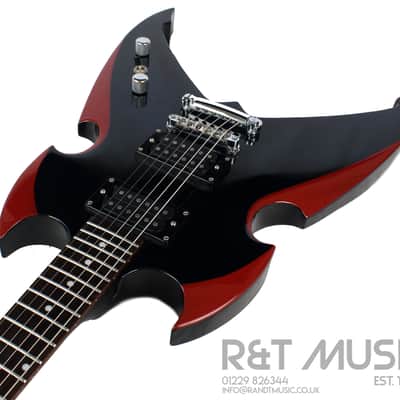 Silvertone PSAP1 Apocalypse KISS Paul Stanley Signature Electric Guitar in Liquid Sparkle Black image 5
