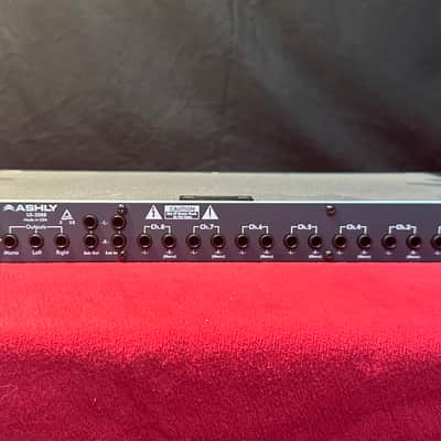 Ashly LX-308B Rackmount 8-Channel Stereo Line Mixer 2010s - Black image 4
