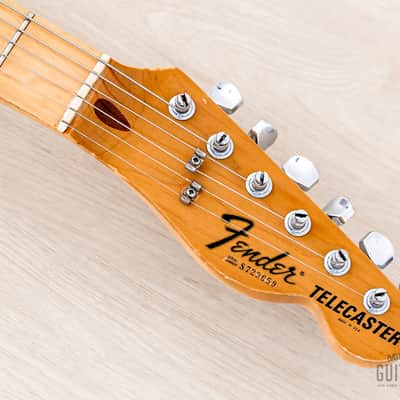 1977 Fender Telecaster Vintage Guitar Natural w/ Case image 4