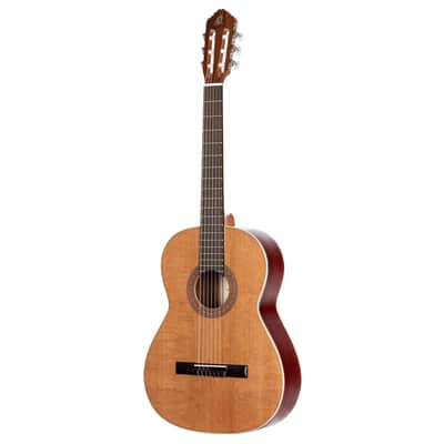 Ortega R200SN Traditional Series Cedar Top Mahogany Neck Nylon 6-String Classical Acoustic Guitar w/Gig Bag image 6