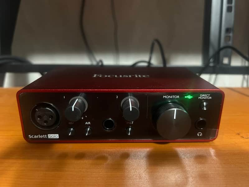 Focusrite Scarlett Solo 3rd Gen Audio Interface image 1