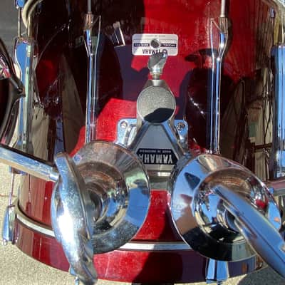 Holy Grail Drum Set! Yamaha Recording Custom 1970s - 1980s - World’s Most Recorded Drums ! Natural Wood Cherry Wood Walnut image 12