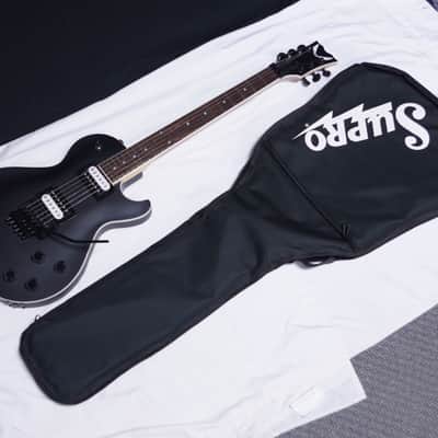 Dean Thoroughbred X Floyd Rose electric GUITAR w/ Bag - New - Black Satin image 1