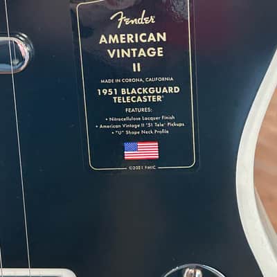 Fender Limited Edition American Vintage II 1951 Telecaster - Prototype White /8lbs. 1.5oz. #V2449977 image 5