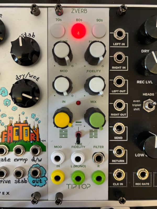 Tiptop Audio ZVERB 2019 - 2020 - Silver image 1