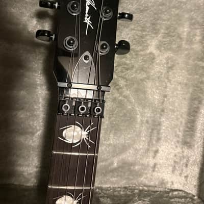 ESP LTD KH-3 Kirk Hammett Signature Spider Left-Handed 2021 - Black with Spider Graphic image 4