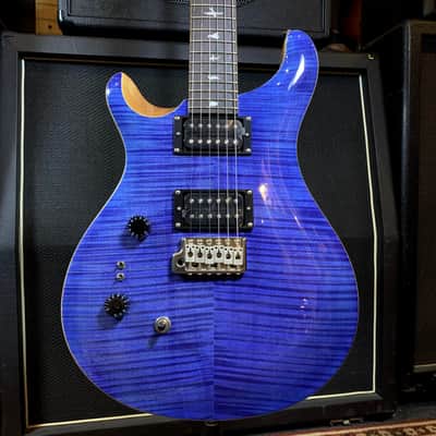 PRS SE Custom 24-08 Left-Handed Faded Blue image 1