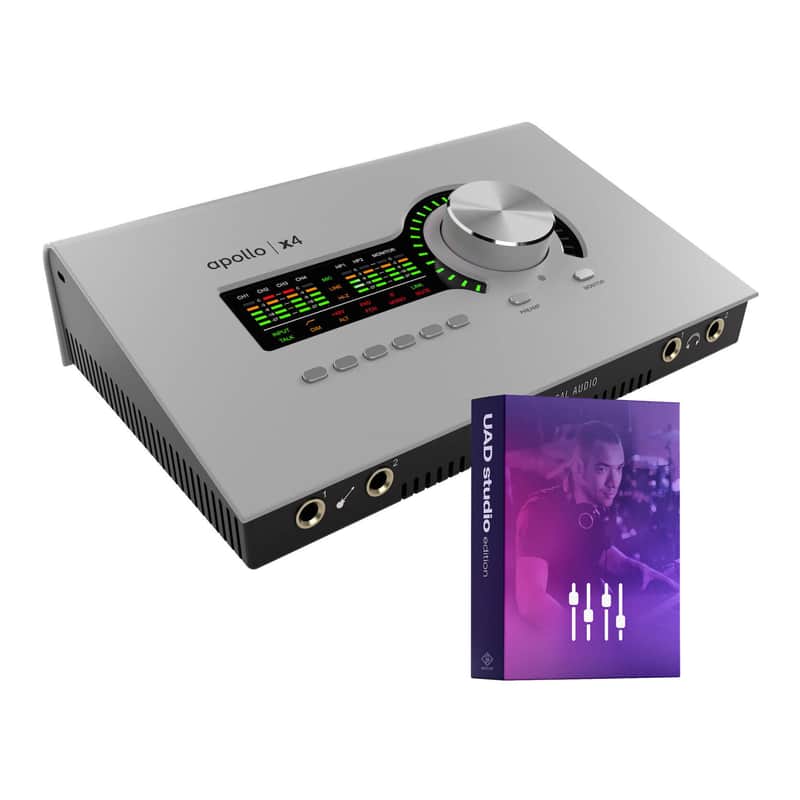Universal Audio Apollo x4 Gen 2 Thunderbolt 3 Audio Interface with Studio+ image 1