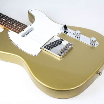 1978-1981 Extremely RARE Fender Telecaster Aztec GOLD in Original Case Vintage 1970's Tele Guitar image 18