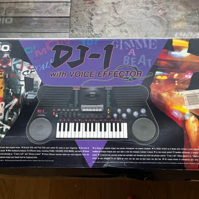 Casio DJ-1 (Rap Studio) Keyboard in OVP mit Demotape! 1994 - schwarz image 6