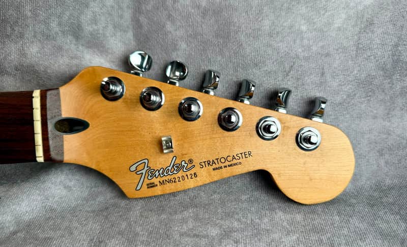 Fender Stratocaster Neck w/Locking Tuners MiM Rosewood Fretboard 1996 image 1