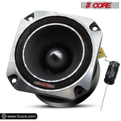 5 Core Tweeters Speakers Car Audio Pair 600W Combined Peak 4 Ohm 3.5 Inch Aluminum Super Bullet Tuiters Para Sonido Para Carro - TW BLT 150 CH PAIR-TW BLT 150 CH PAIR image 2