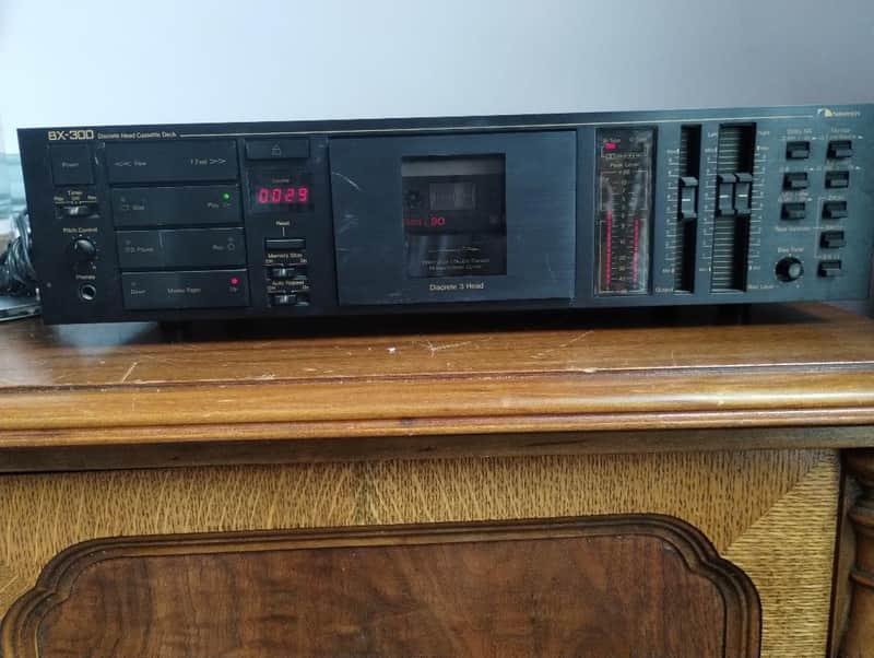 Nakamichi BX300 discrete 3-head cassette deck In excellent condition, serviced - 1970's image 1