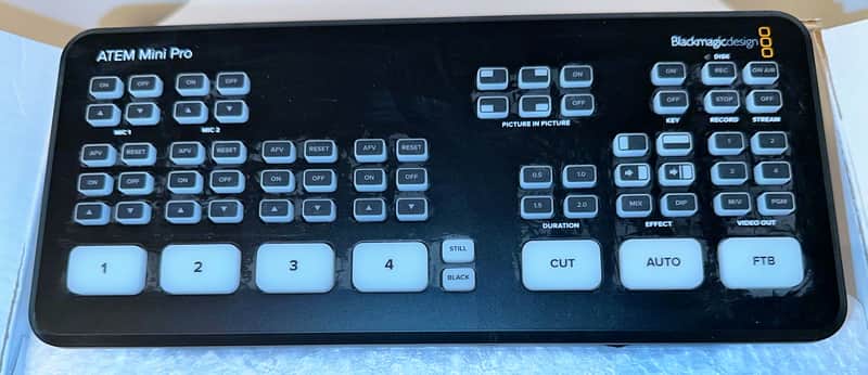 Blackmagic Design ATEM Mini Pro 2020 - Black image 1