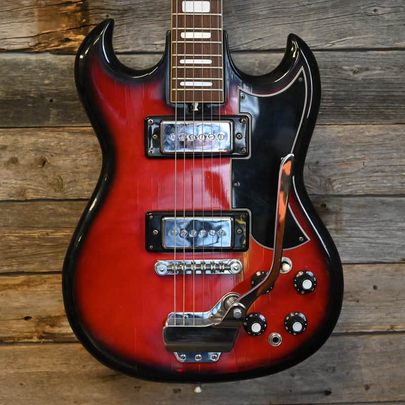 (15428) Teisco/Kay Type Soild Body Guitar image 1