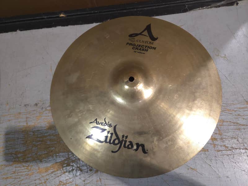 Zildjian 16" A Custom Projection Crash Cymbal 1996 - Present - Brilliant image 1