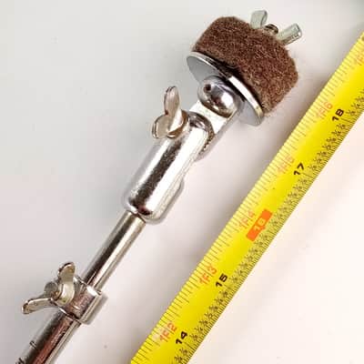 Slingerland 60s Telescoping Cymbal L-Arm Bass Drum Mount Stand Diamond Knurling image 2