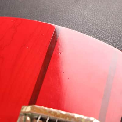 1982 B.C. Rich Mockingbird Left-Handed Cherry Red image 10