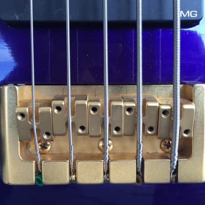 Wizard USA Neck Through Left-y 5 String 90's Purple Bass Not A Spector Make an Offer image 7