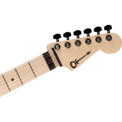 Charvel Satchel Signature Pro-Mod DK22 (Satin White Bengal) - Electric Guitar image 5
