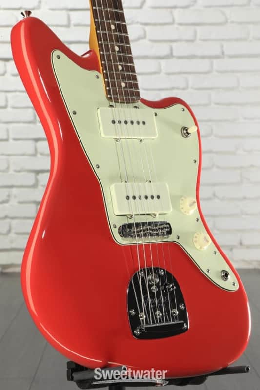 Fender American Professional Classic Jazzmaster Electric Guitar - Faded Dakota Red (JazzMAPCRDRd1)