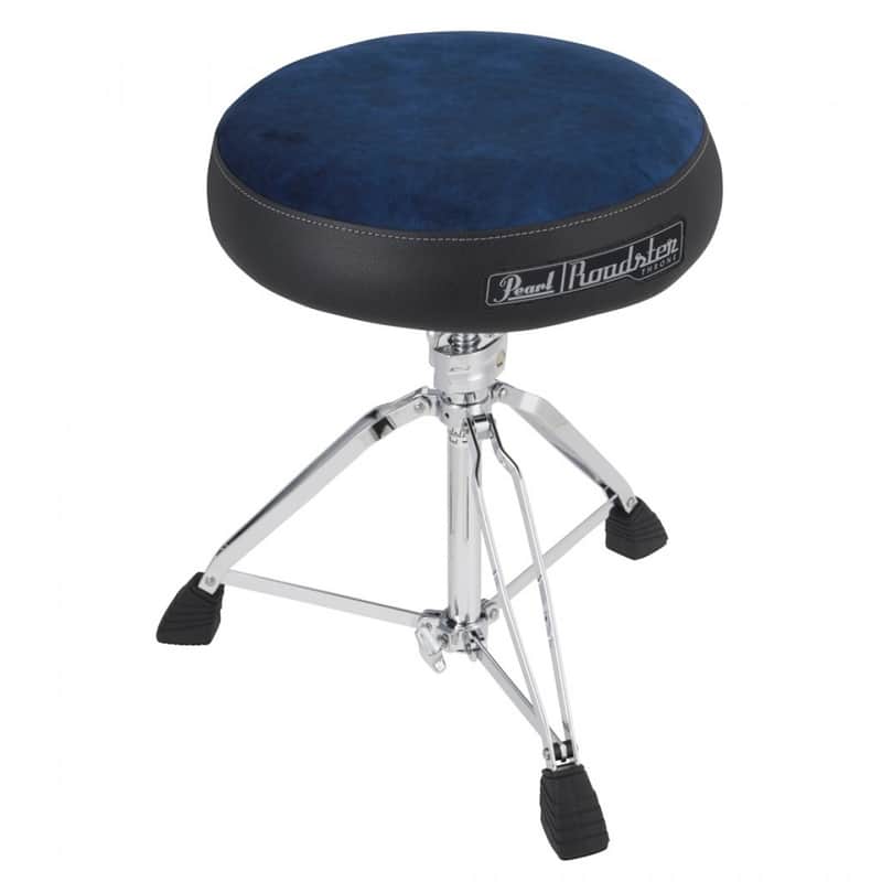 Pearl D-1500 Roadster Drum Throne BLUE image 1