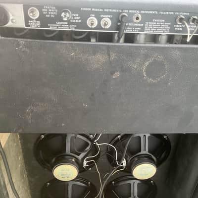 Fender Super Six Reverb 2-Channel 100-Watt 6x10" Guitar Combo 1974 - Silverface image 4