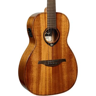 Lag Tramontane T98PE | Parlor Acoustic-Electric, Natural. New with Full Warranty! image 1