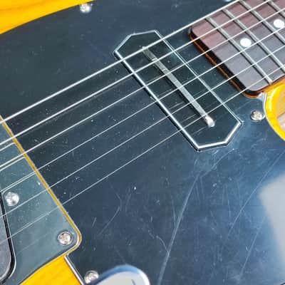 MyDream Partcaster Custom Built - Ash Butterscotch Bigsby Charlie Christian image 6
