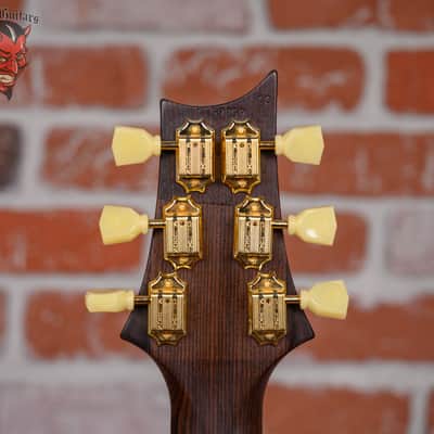 PRS Limited Edition Single Cut Brazilian Flame Maple 10-Top Dark Cherry Sunburst #200 made in 2001 w/OHSC image 10
