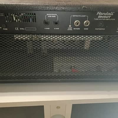 Randall RH50T 2-Channel 50-Watt Guitar Amp Head 2000s - Black image 5