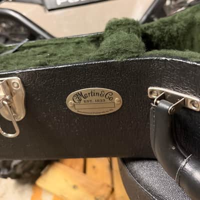 Martin Dreadnought Hardshell Case 2020s - Black with Green Interior image 2