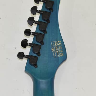 Schecter Banshee GT FR Electric Guitar Satin Trans Blue B-Stock 0017 image 8